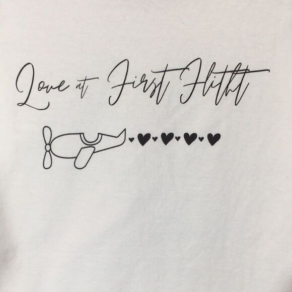 White and Gray Raglan T-shirt - Printed Scoop Neck - Picture 3 of 5